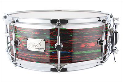 Birch Snare Drum 5.5x14 Psychedelic Red