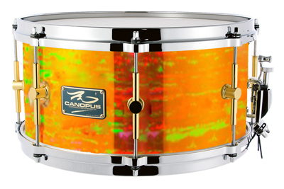 The Maple 8x14 Snare Drum Citrus Mod
