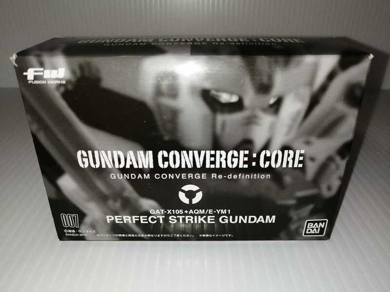FWガンダムコンバージ:CORE パーフェクトストライクガンダム バンダイ フィギュア FW GUNDAM CONVERGE:CORE PERFECT STRIKE GUNDAM