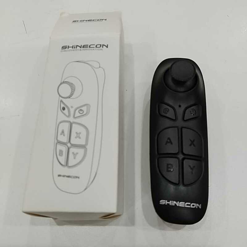 N6675 【美品】VR SHINECON アンドロイド シネコンコントローラー SC-B03 ブルートゥースゲームコントローラー ジョイストック