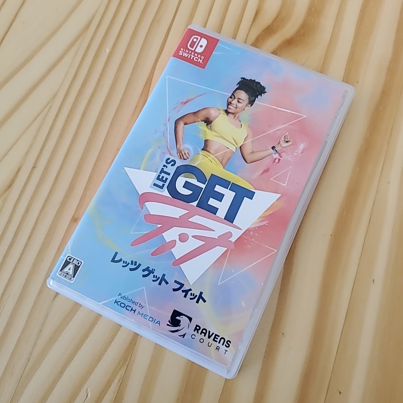 G186 LET'S GET Fit レッツ ゲット フィット Nintendo Switch 任天堂 スイッチ ソフト 動作確認済み 