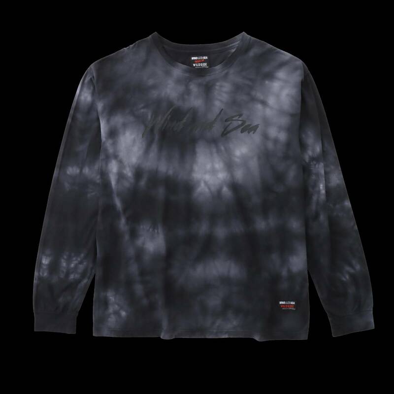 新品 WILDSIDE YOHJI YAMAMOTO WIND AND SEA ヨウジヤマモト ウィンダンシー WS-22WSLT-01 ロングスリーブ Tシャツ TIE DYE サイズ3