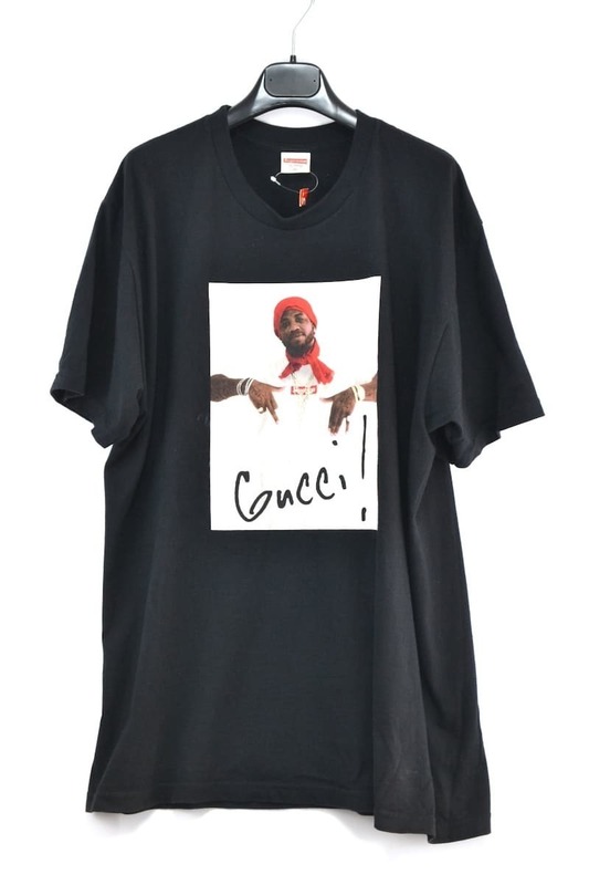 中古 (Supreme) Gucci Mane Tee Black シュプリーム × グッチメイン 半袖 Tシャツ　サイズXL