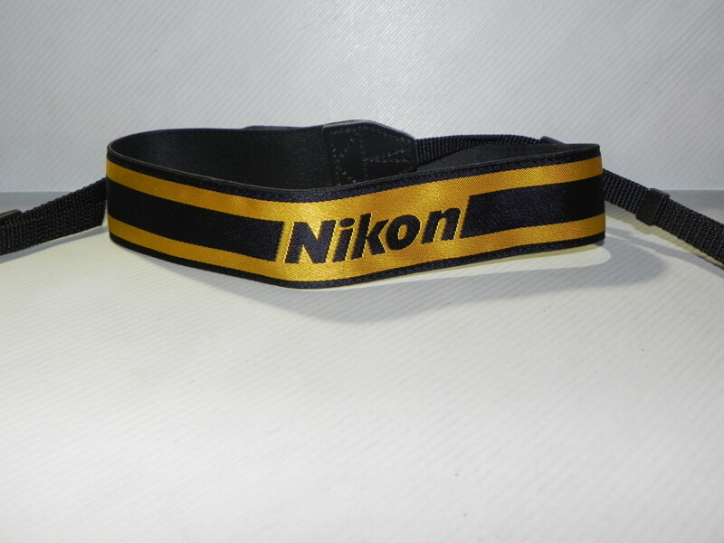 Nikon ストラップ(黄色+黒)