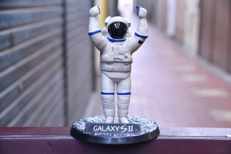 GALAXY S Ⅱ 宇宙飛行士型 専用スタンド　即決