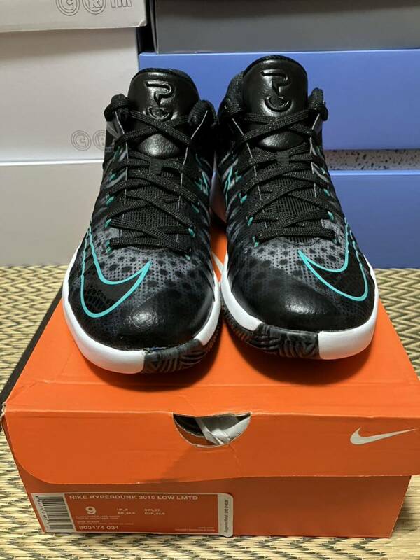 Nike Hyperdunk2015 Low（ハイパーダンク）Paul George PE US9（27cm）新品