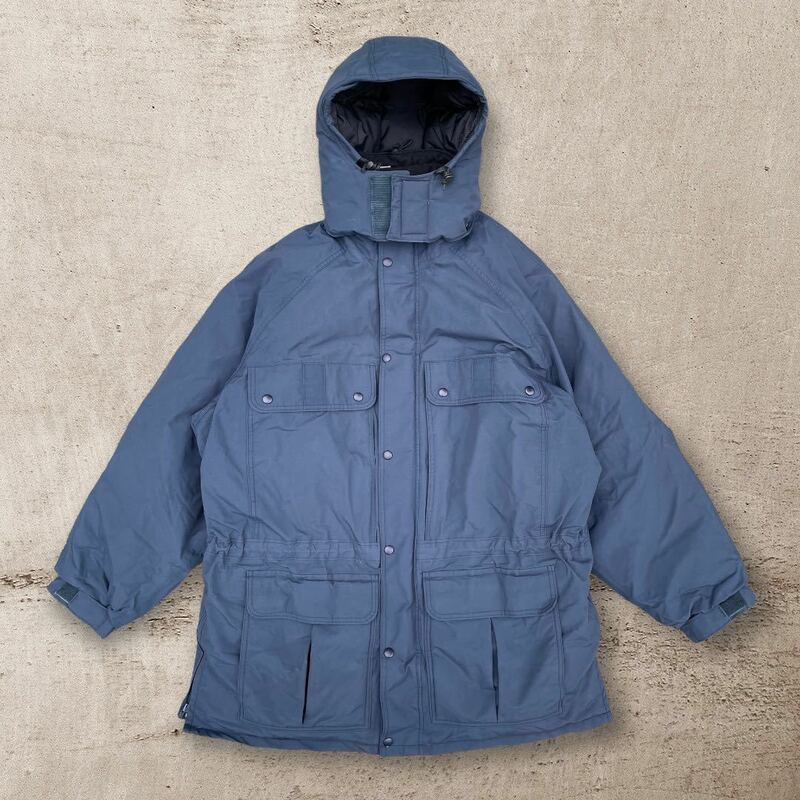 【極暖】 80s〜 L.L.BEAN GORETEX ダウンジャケット ビッグサイズ エルエルビーン ゴアテックス 防寒 アウトドア マウンテンパーカー L