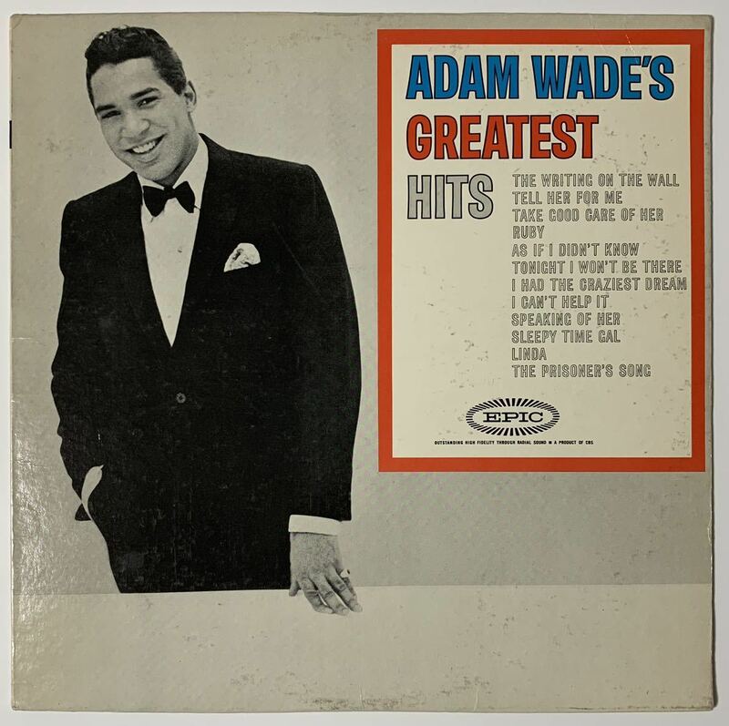 ★LP/US盤/PROMO/アダム・ウェイド(Adam Wade)/Adam Wade's Greatest Hits/LN 24019/1962年/SOUL/レコード