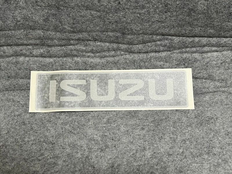 ［27］【送料無料】ISUZU　いすゞ　純正　ステッカー