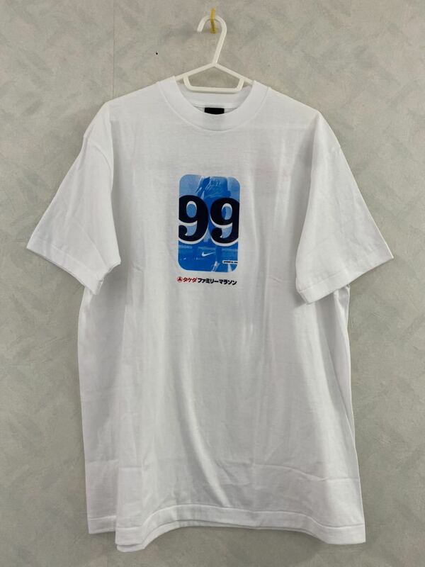 極美品 NIKE タケダ ファミリーマラソン 1999 Tシャツ サイズM ナイキ 90s ヴィンテージ 希少 黒タグ コレクターズアイテム