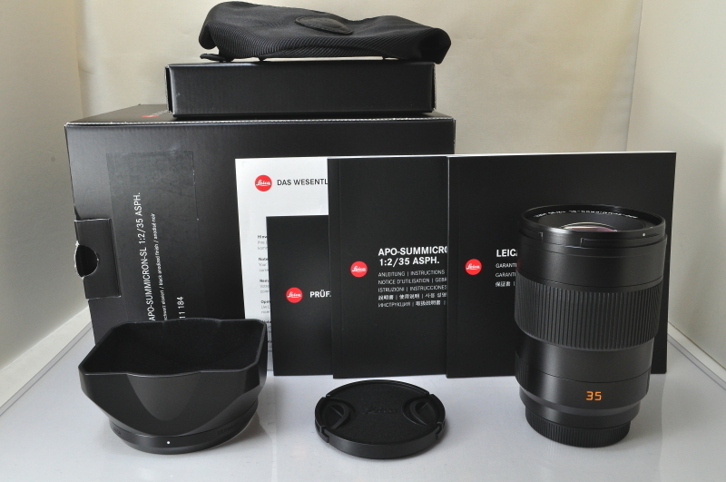 ★★極上品 Leica APO-Summicron-SL 35mm F/2 ASPH E67 11184 Lens w/Box♪♪#5455