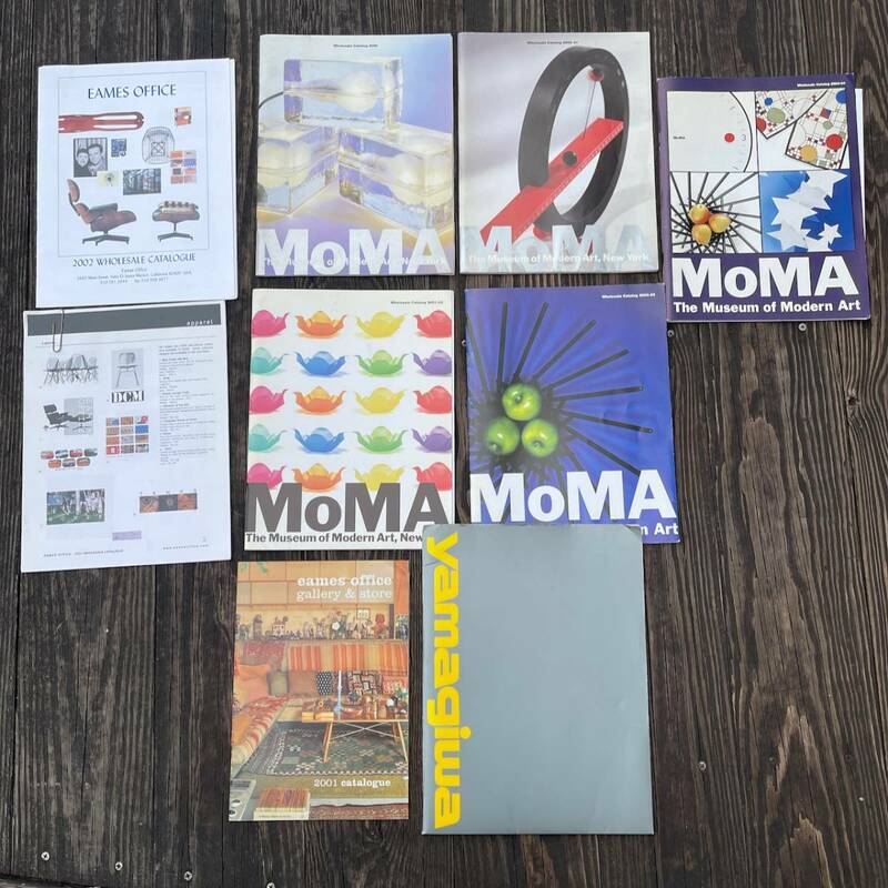 MOMA NY イームズ　ヤマギワ　フランクロイドライト　カタログセット　ミッドセンチュリー　モダン