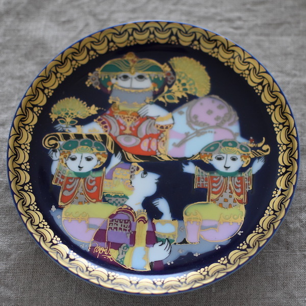 ローゼンタール × ビョルン・ヴィンブラッド アラジンと魔法のランプ 飾り皿6