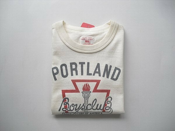 キッズ・Ｔシャツ/PORTLAND（WAREHOUSE） ウエアハウス　絶版品　オフ　＠在庫サイズ（110 , 120）　希少　デッドストック　子ども服　新品