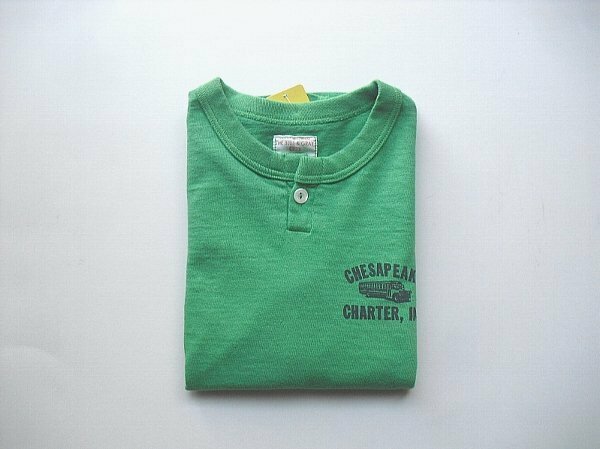 キッズ・Ｔシャツ/CHESAPEAKE（WAREHOUSE） ウエアハウス　絶版品　ヘンリーネック　＠在庫サイズ（120）　デッドストック　子ども服　新品