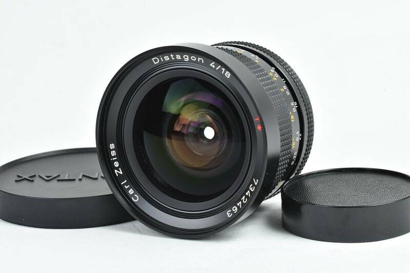 ★極美品★CONTAX コンタックス Carl Zeiss Distagon ディスタゴン 18mm F4 T* MMJ♪/k09