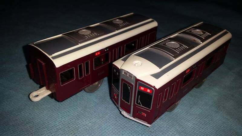 プラレール：阪急電車 梅田 特急 9100 ＆ 9550 2両 2210/オクパナ