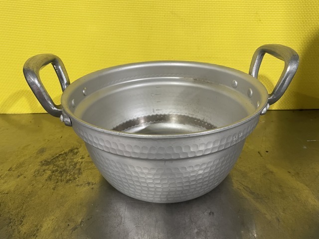 H　両手鍋　直径25.5cm　高さ12.0ｃｍ　業務用 調理器具 厨房 店舗用品