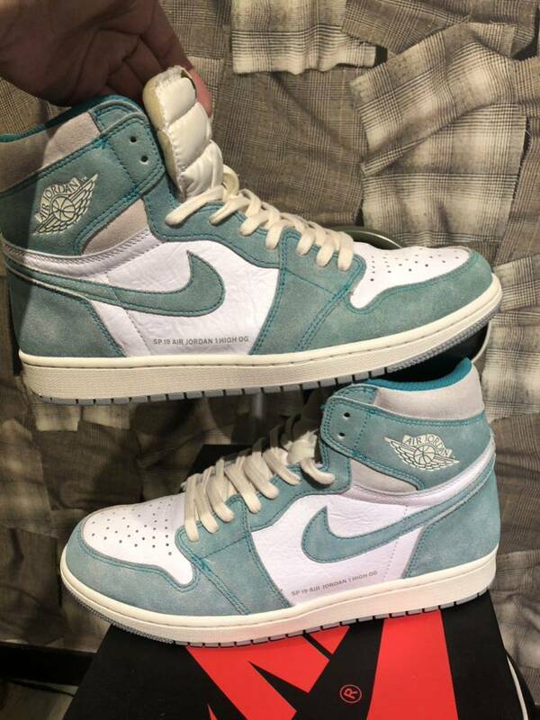 NIKE ナイキ　AIR JORDAN 1 RETRO HIGH OG TURBO GREEN エアジョーダン１レトロハイOG 555088-311　サイズ10.５　ターボグリーン　FK