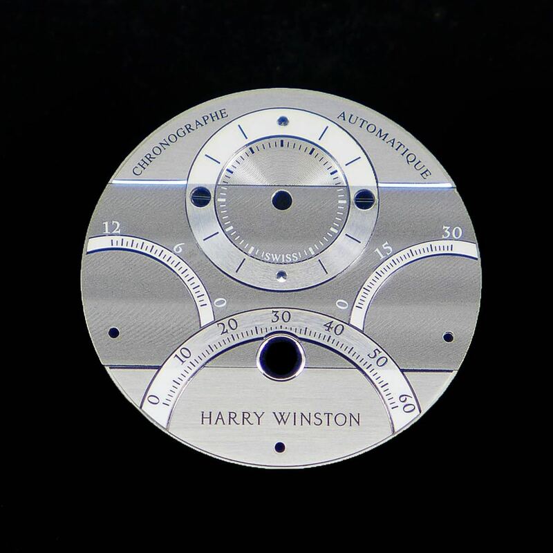 Harry Winston ハリーウィンストン オーシャントリレトロ 純正 文字盤 OCEACT44ZZ006 ホワイトゴールド 44mm 超美品