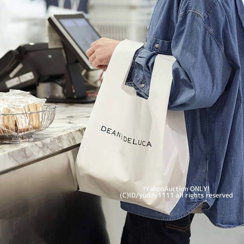 新品未開封 DEAN & DELUCA ディーンアンドデルーカ ミニマムエコバッグ ホワイト 即決