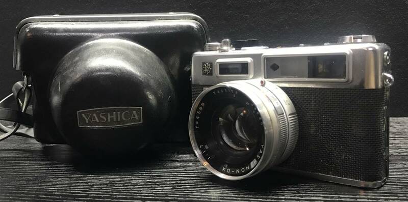 G YASHICA Electro 35 ヤシカ + COLOR-YASHINON-DX 1:1.7 45mm フィルムカメラ #1442