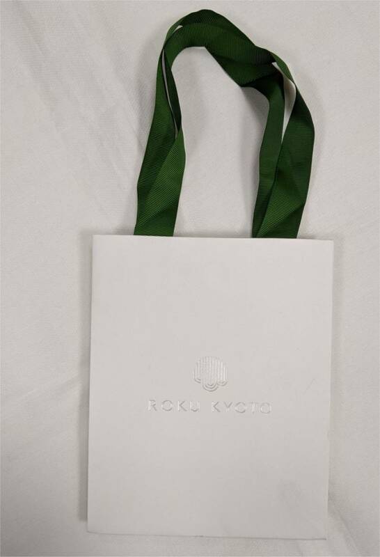 非売品★ROKU KYOTO, LXR Hotels & Resorts [京都]　ミニ紙袋 ■硬い紙質■