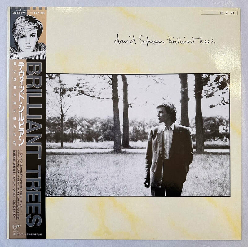 ■1984年 国内盤 オリジナル 新品 David Sylvian - Brilliant Trees 12”LP VIL-6114 Virgin