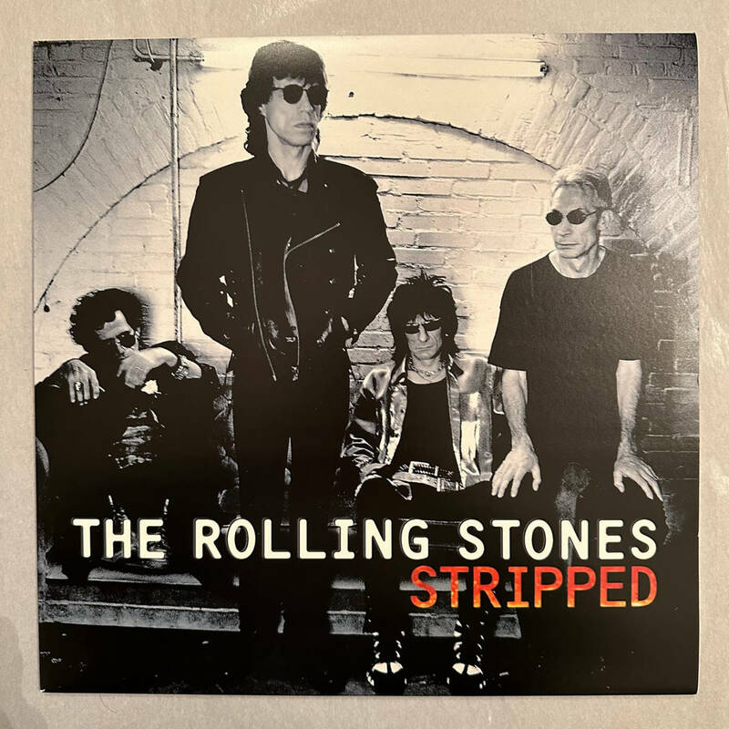 ■1995年 UK / Europe盤 オリジナル Rolling Stones - Stripped 12”LP 7243 8 41040 1 6 Rolling Stones Records / Virgin