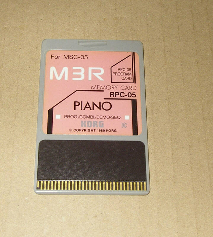 ★KORG M3R PIANO RPC-05★OK!!★MADE in JAPAN★