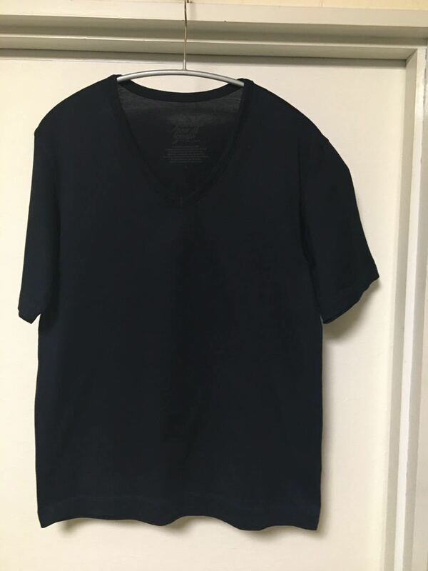 ◆【人気】Brilla per il gusto ブリッラ・ペル・イル・グスト/ ベーシック Vネック TシャツBEAMS ビームス NAVY S size