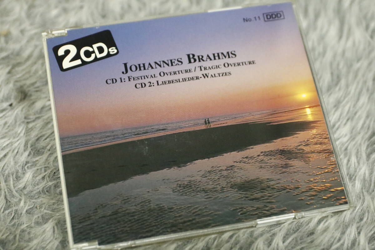 【クラシックCD】『ブラームス〔2CD〕』大学祝典序曲 op.80◇交響曲 第2番 op.73 ニ長調◇愛の歌~ワルツ 44 9260-2 DDD/CD-15842
