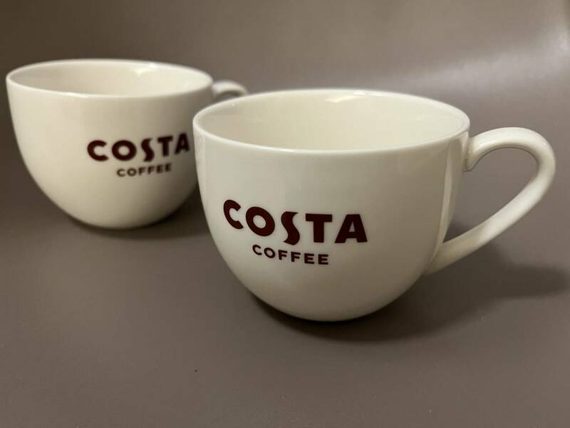 非売品　新品　２個セット　COSTA COFFEE コスタコーヒー オリジナルマグカップ 2個　コーヒーカップ　230ml