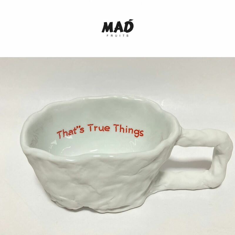 とんだ林蘭　MAD FRUITS　マグカップ　新品　有田焼　マッドフルーツ　現代アート　EDIT.FOR LULU BEAMS ZUCCa ズッカ wind and sea