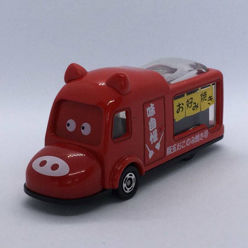 K677 トミカ ミニカー アニマル バス 豚玉おこのみ焼き号