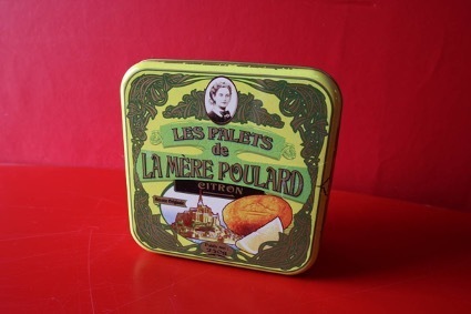 　Ｈ236【美品】Les　Paiets de Lamere Pulard　ラメール・プーラール　空き缶　箱