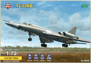 ○MODELSVITモデルスビッツ／ツポレフ Tu-22KA ブラインダー 爆撃機 (1/72)