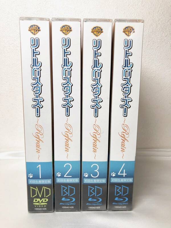 リトルバスターズ! ~Refrain~ 初回生産限定版 4巻セット DVD Blu-ray