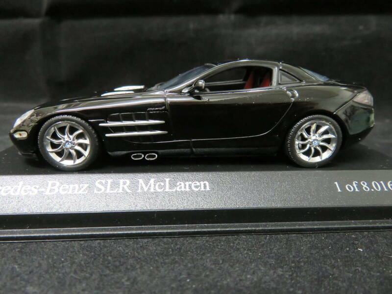 1/43　メルセデスベンツ　SLR　マクラーレン　2003　ブラック