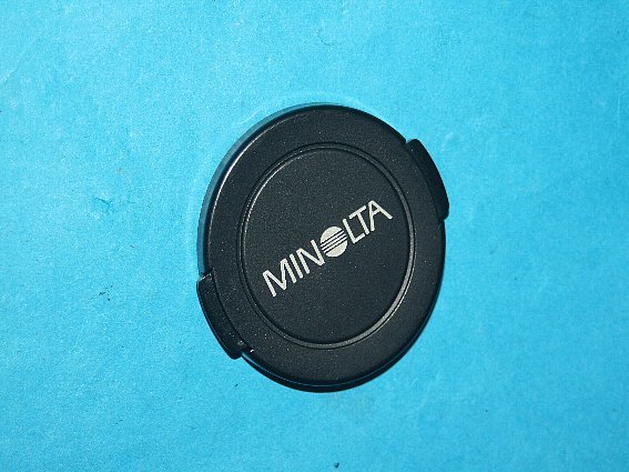 ★ 希少！綺麗な！★ ミノルタ Minolta MD ロッコール 純正レンズキャップ 55mm (後期型) ※ コレクションにもお奨め！DL2201