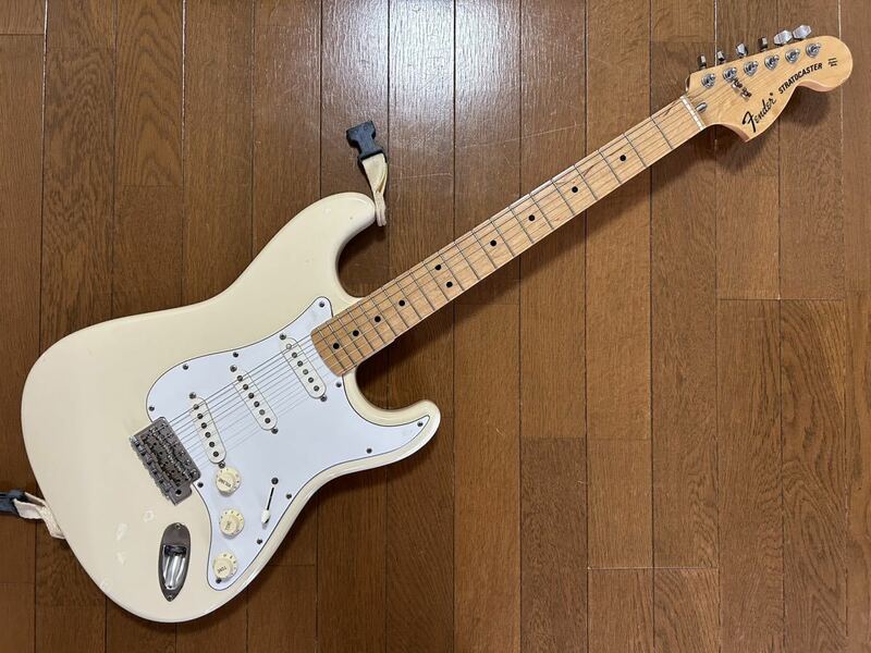 [GT]Fender Japan フェンダー・ジャパン・ストラトキャスターST72 VWH ヴィンテージ・ホワイト Kinman Australia PU搭載！ラージヘッド!