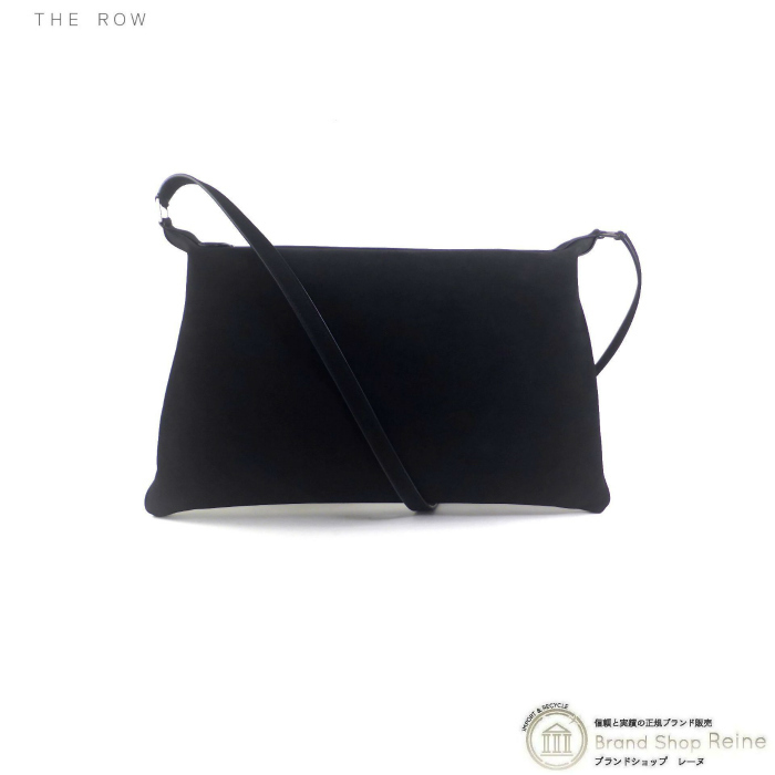 ザ・ロウ （The Row） Large Morgan Bag ラージモーガン ヌバッグ ショルダー バッグ ブラック W1428（新品）
