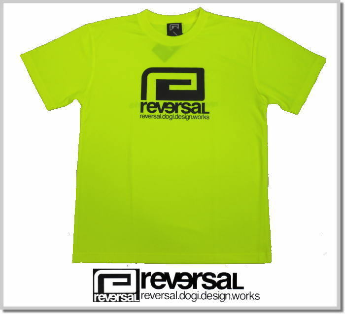 リバーサル reversal BIG MARK DRY MESH TEE rvbs052-NEON YELLOW-XL Tシャツ 半袖 カットソー ドライメッシュ