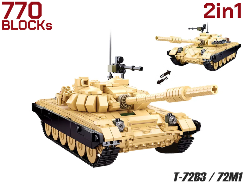 M0105P　AFM T-72B3 主力戦車 770Blocks
