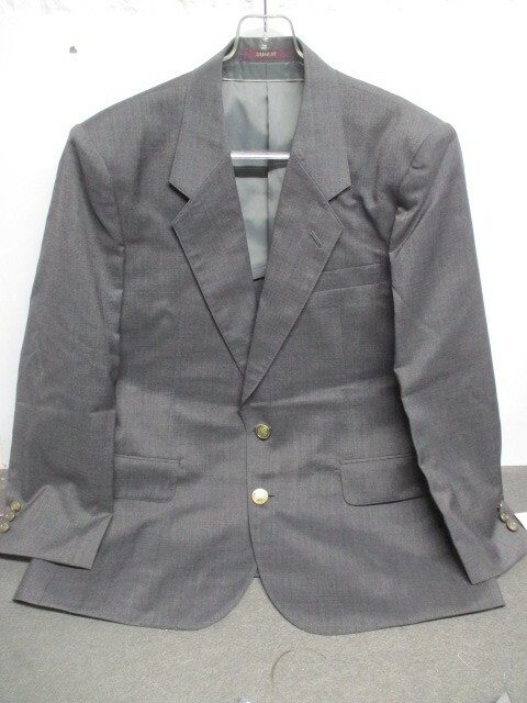P406/未使用 B3 メンズ 紳士 ウール 毛混 ジャケット シングル スーツ 背広 日本製