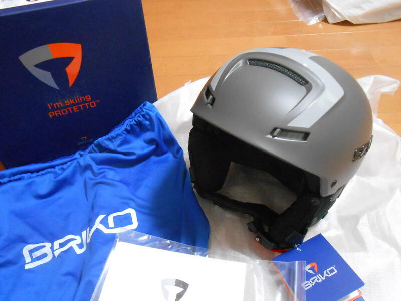 ブリコ　BRIKO　スノーボード　ヘルメット　FAITO　ファイト　【新品未使用・56cm-58cm・箱袋付き】