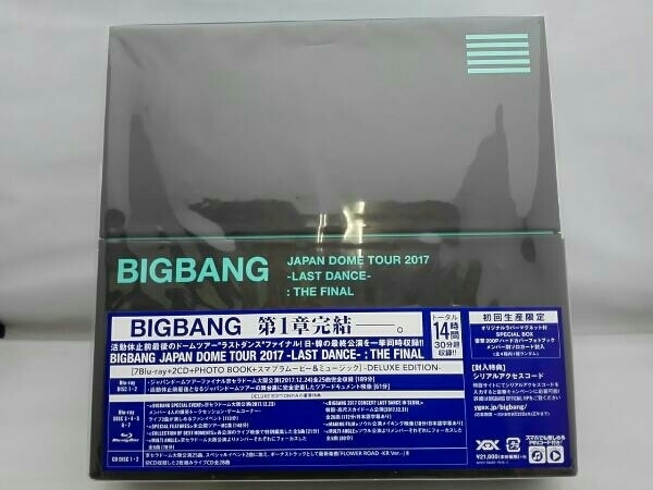 稀少未開封品●BIGBANG JAPAN DOME TOUR 2017 -LAST DANCE- : THE FINAL(Blu-ray7枚組+CD2枚組)(スマプラ対応)(初回生産限定盤)