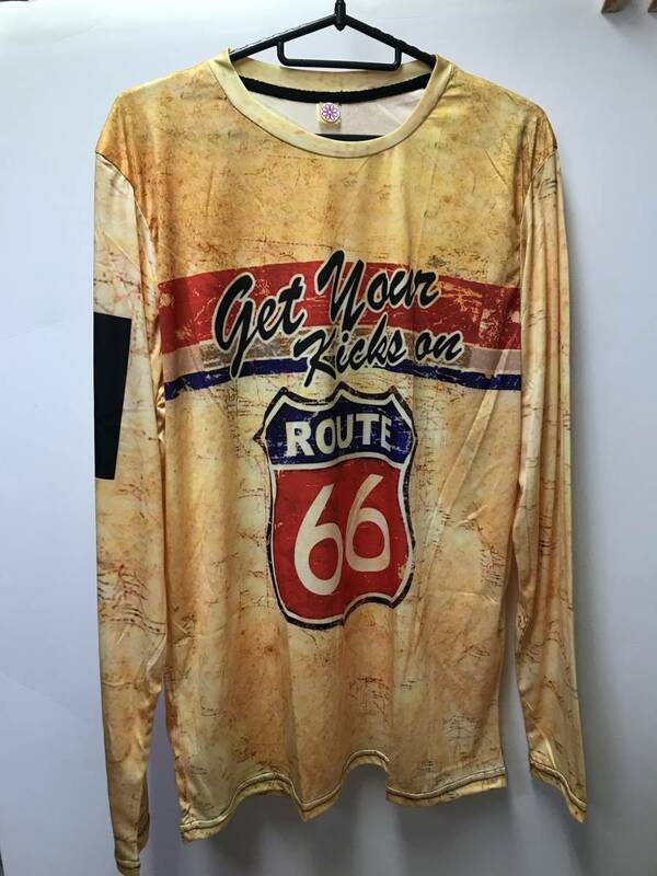 Tシャツ ロンT メンズ レディース route66 ルート66 T24-6