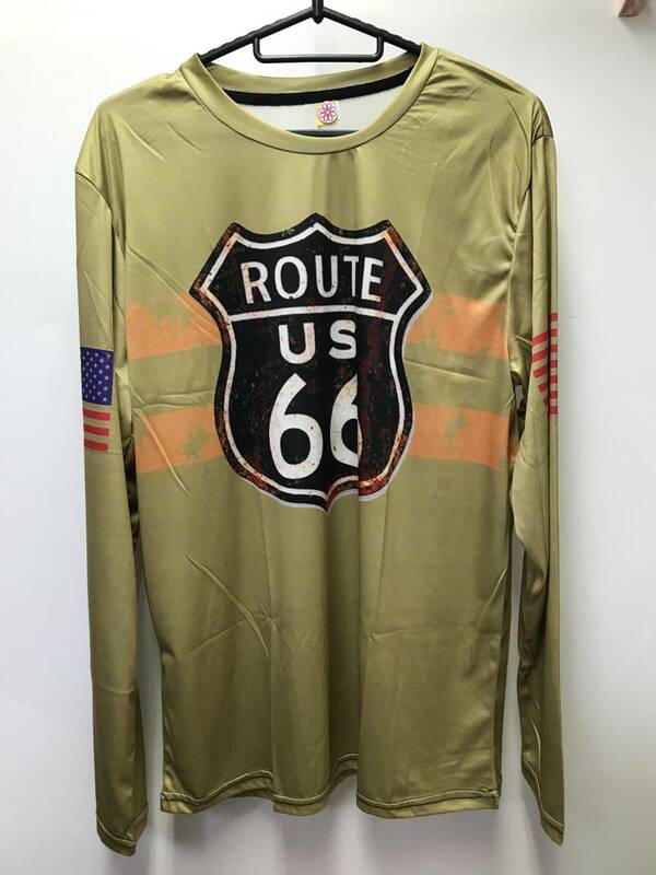 Tシャツ ロンT メンズ レディース route66 ルート66 T24-2　XL