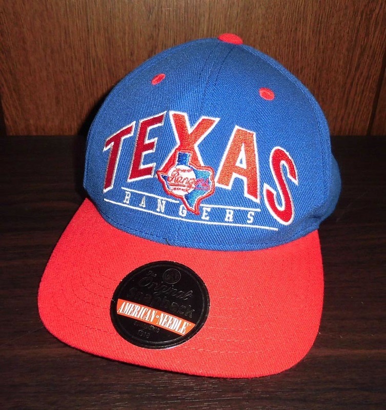 AMERICAN NEEDLE MLB TX RANGERS アメリカン ニードル テキサス レンジャーズ OG SNAPBACK スナップバック キャップ NVY-RED 使用僅 美品